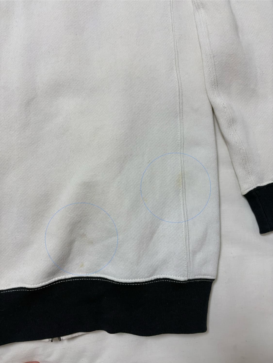 폴로 랄프로렌 화이트 골드 빅포니 코튼 후드 집업 상품이미지10