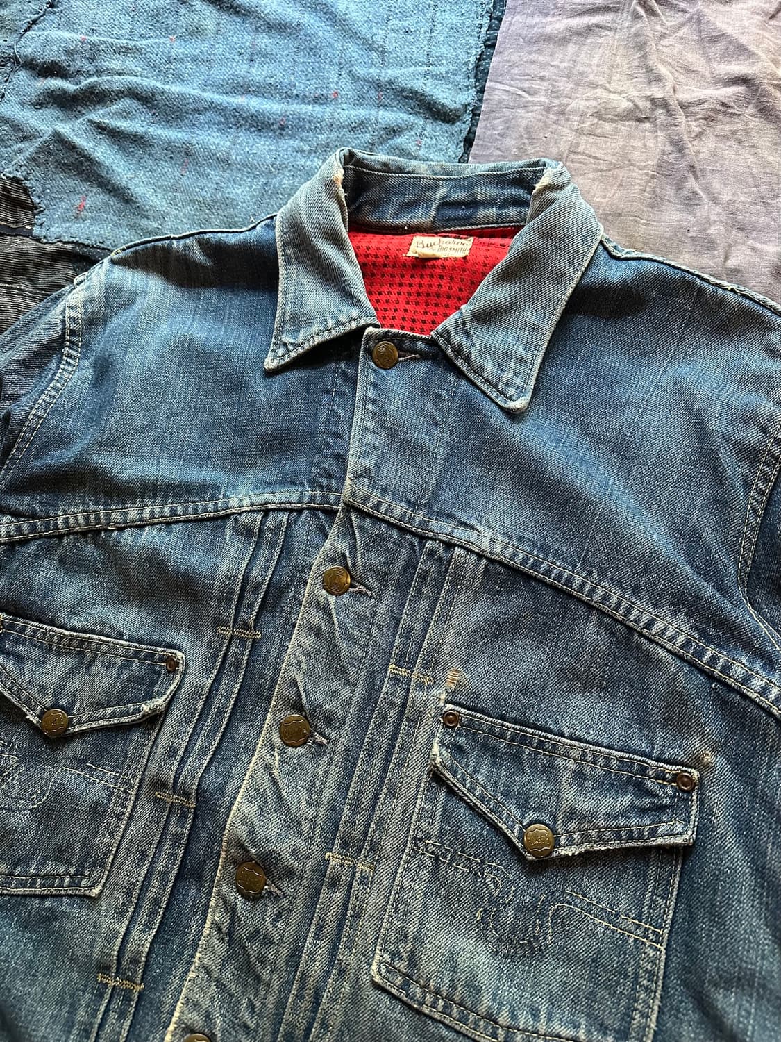 50s USA VTG Big Smith 2nd Denim Jacket 상품이미지3