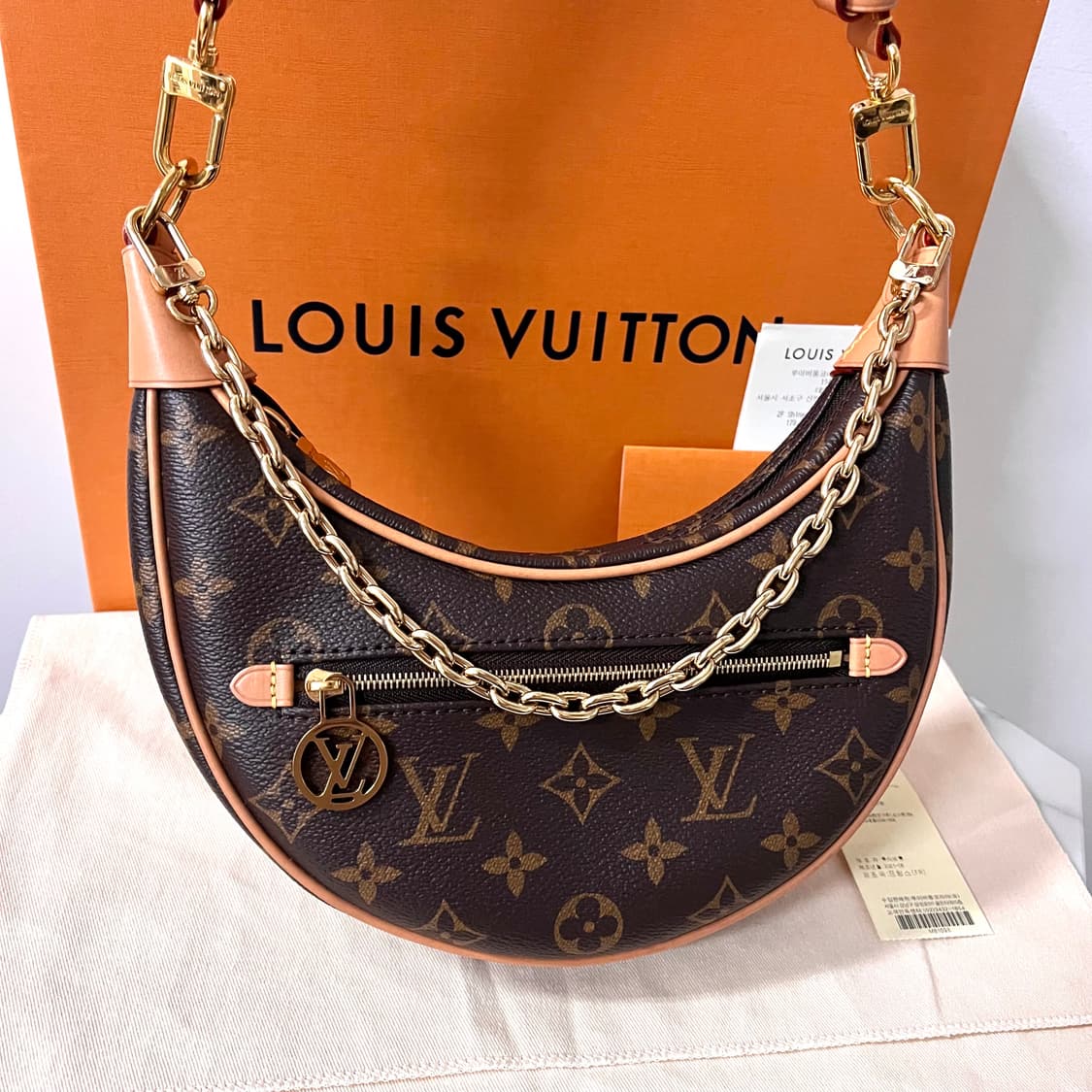 루이비통 루프 체인 모노그램 크로스백 숄더백 가방 M81098 상품이미지3