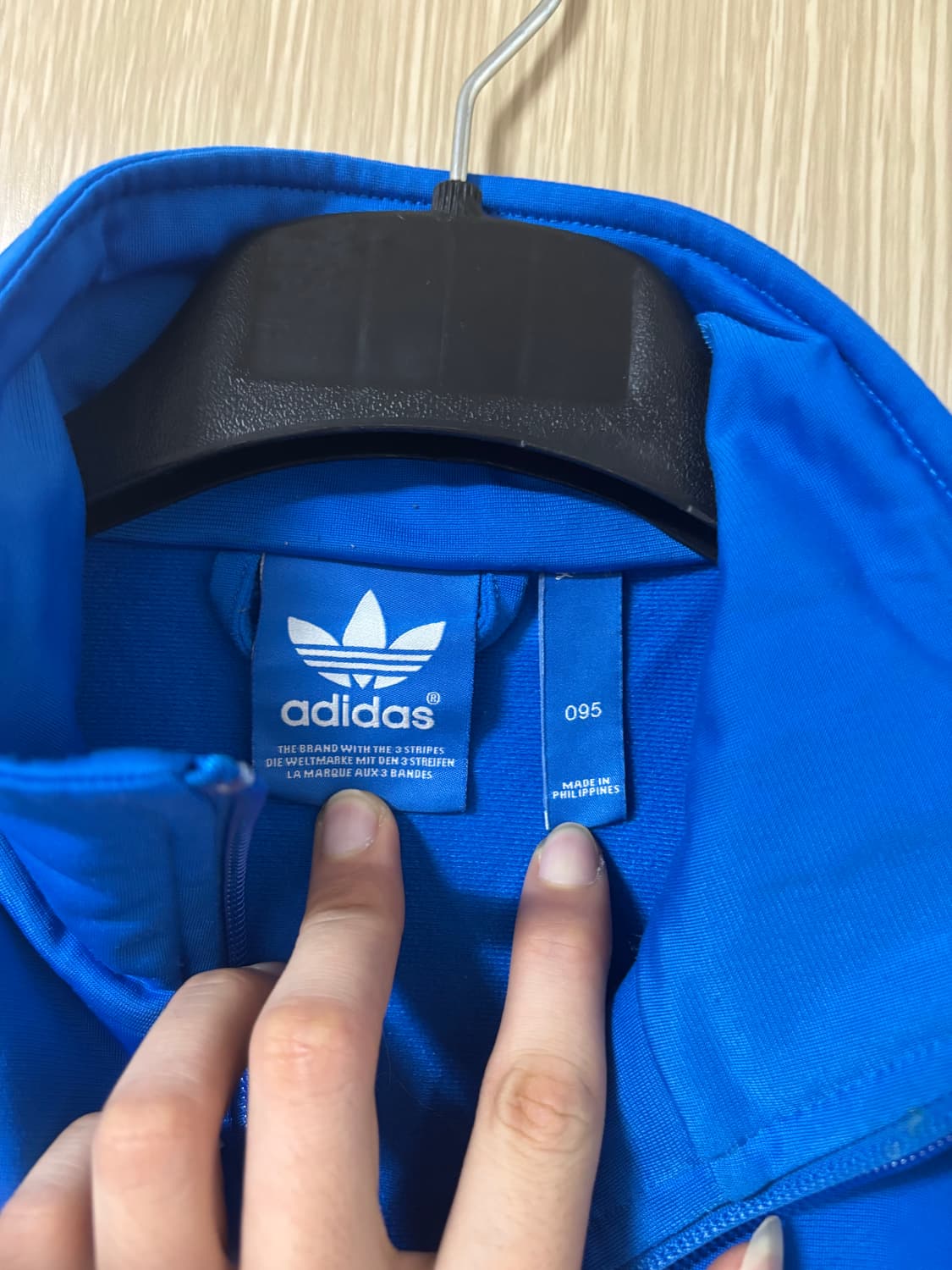 아디다스 파이어버드 트랙탑 블루 져지 상품이미지4