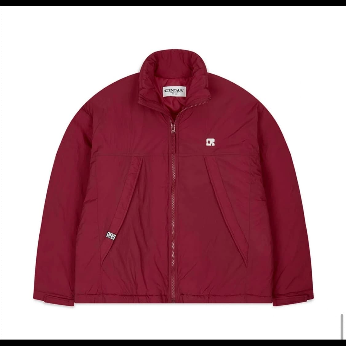 센토르 오버사이즈 패딩 점퍼 레드 상품이미지7