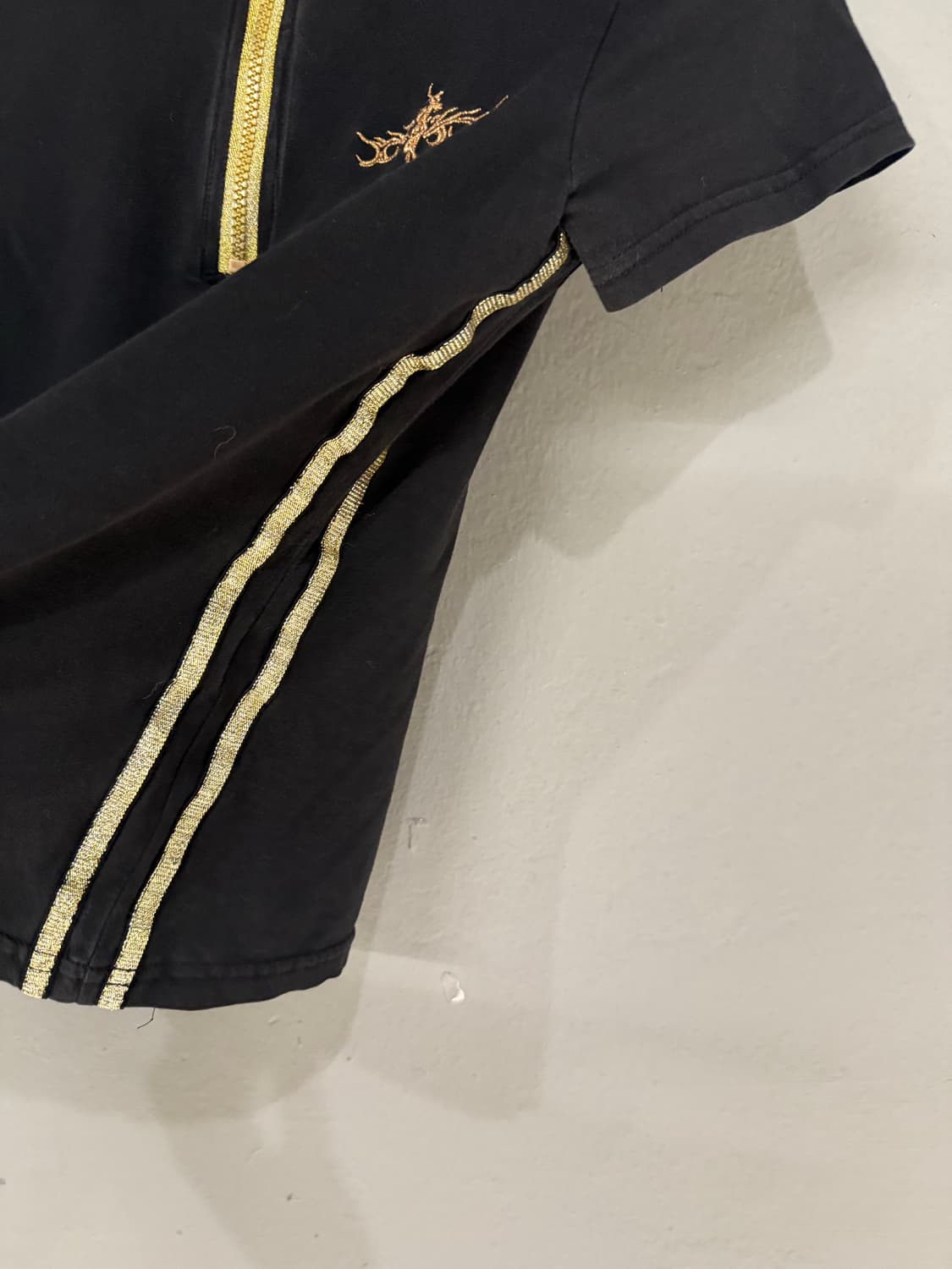 side-line detail high-neck top 상품이미지7