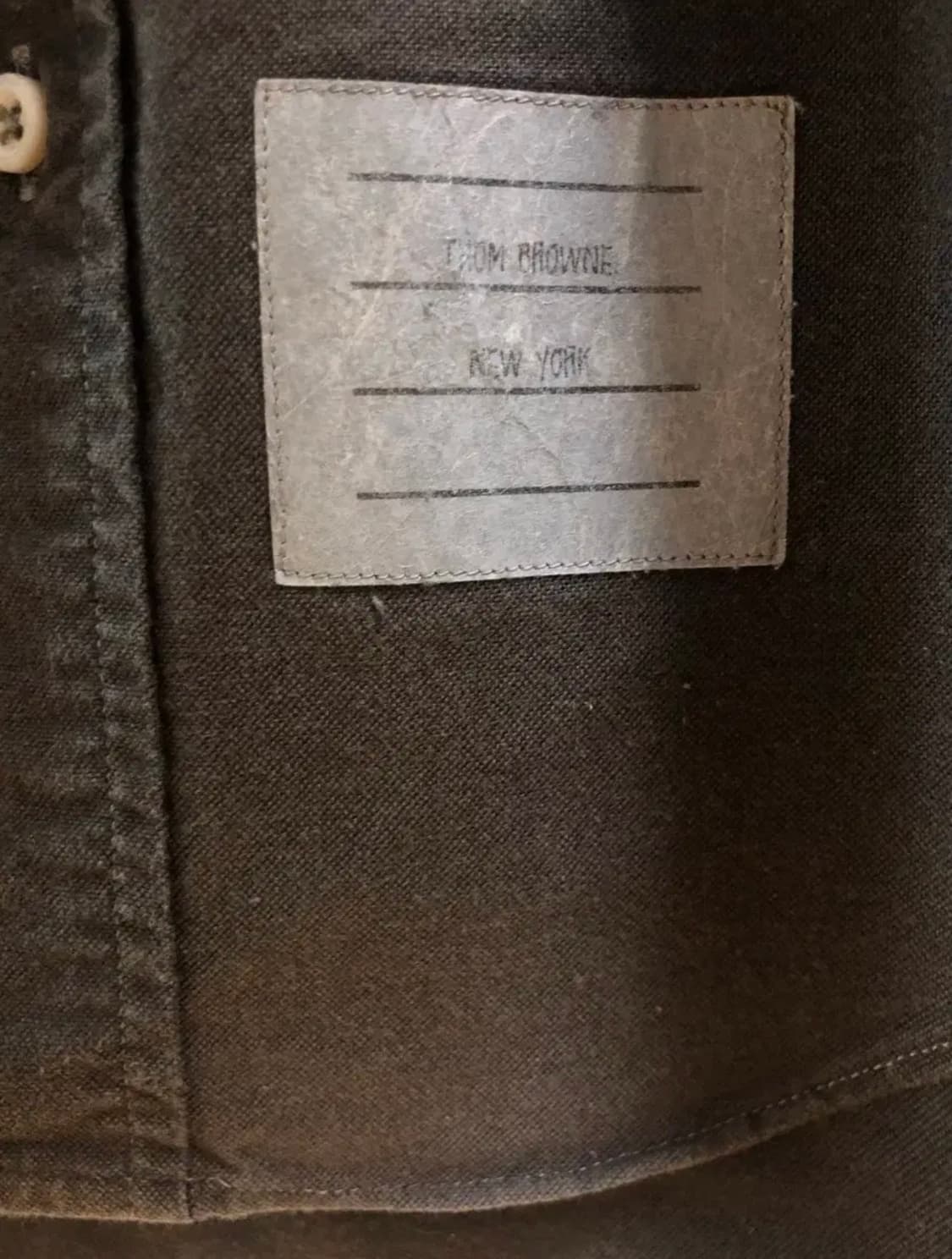 톰브라운 사선 셔츠 0 상품이미지4