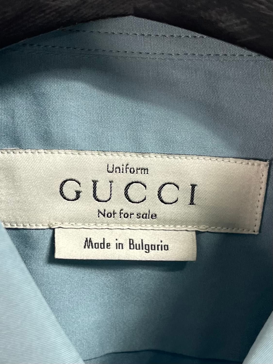 (새상품) 구찌 유니폼 스카이블루 셔츠 (on.464)  - Price  상품이미지7