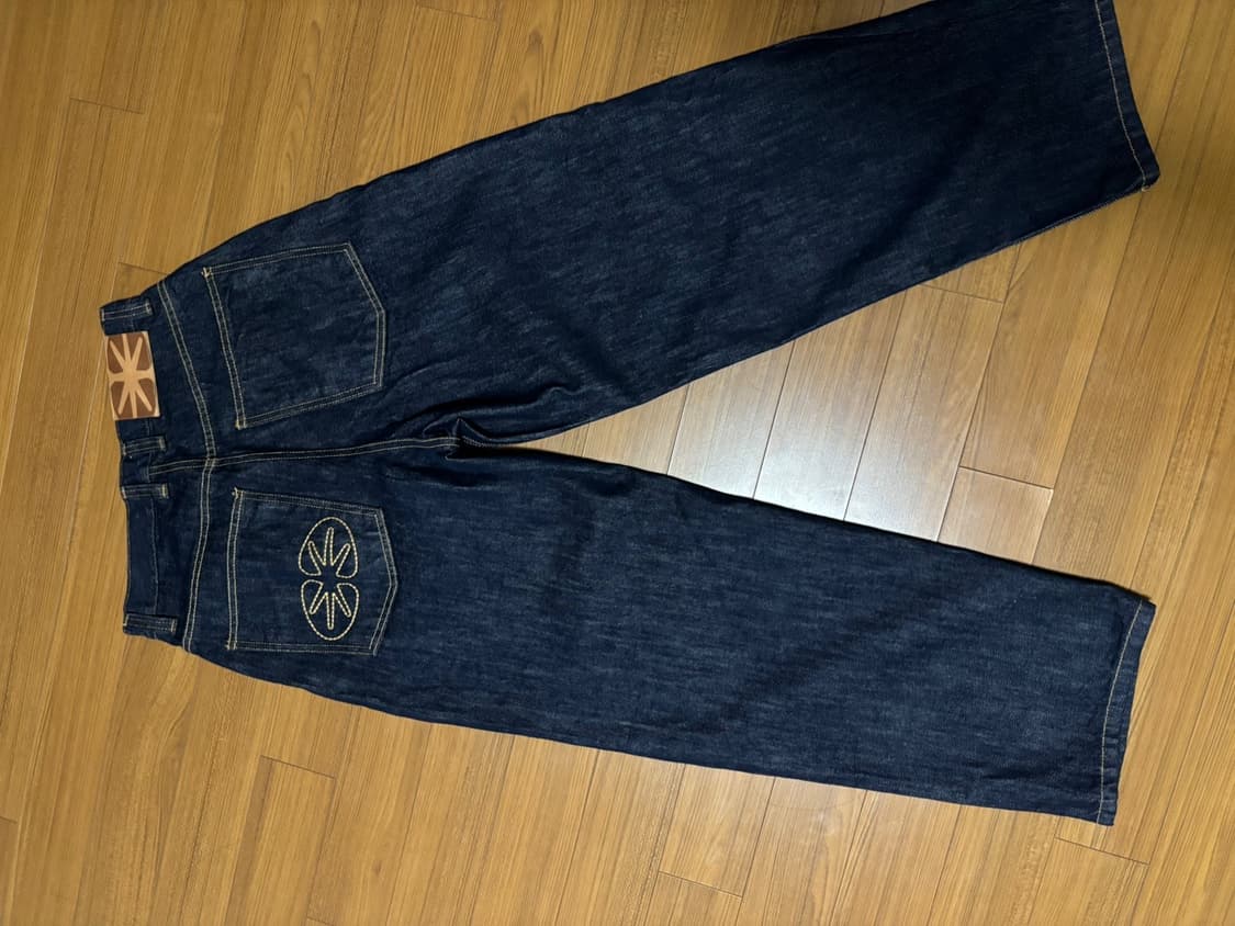 (XS) ERTR 생지 데님 팬츠 (인디고) 상품이미지3