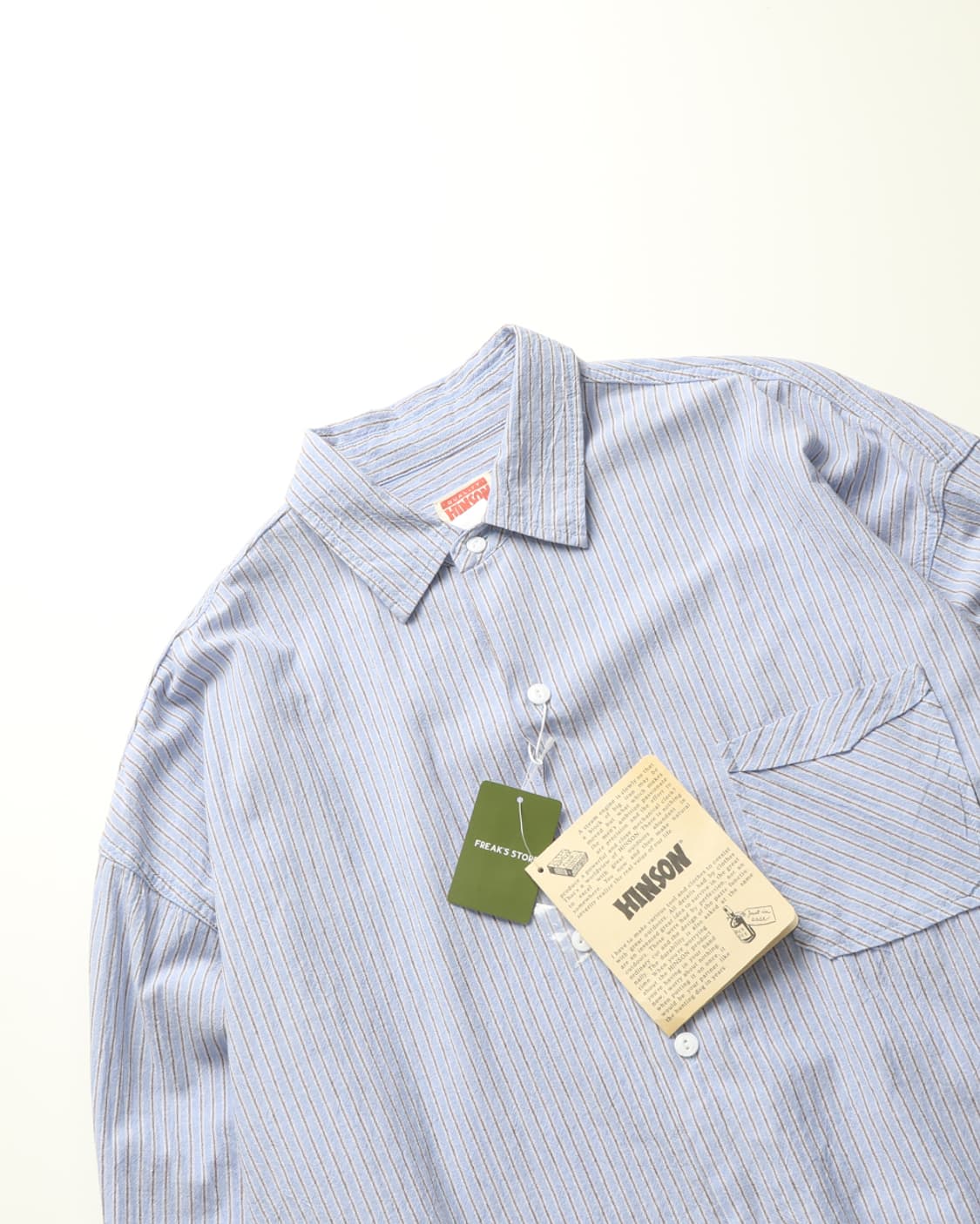 힌슨 HINSON Stripe Shirt 상품이미지3