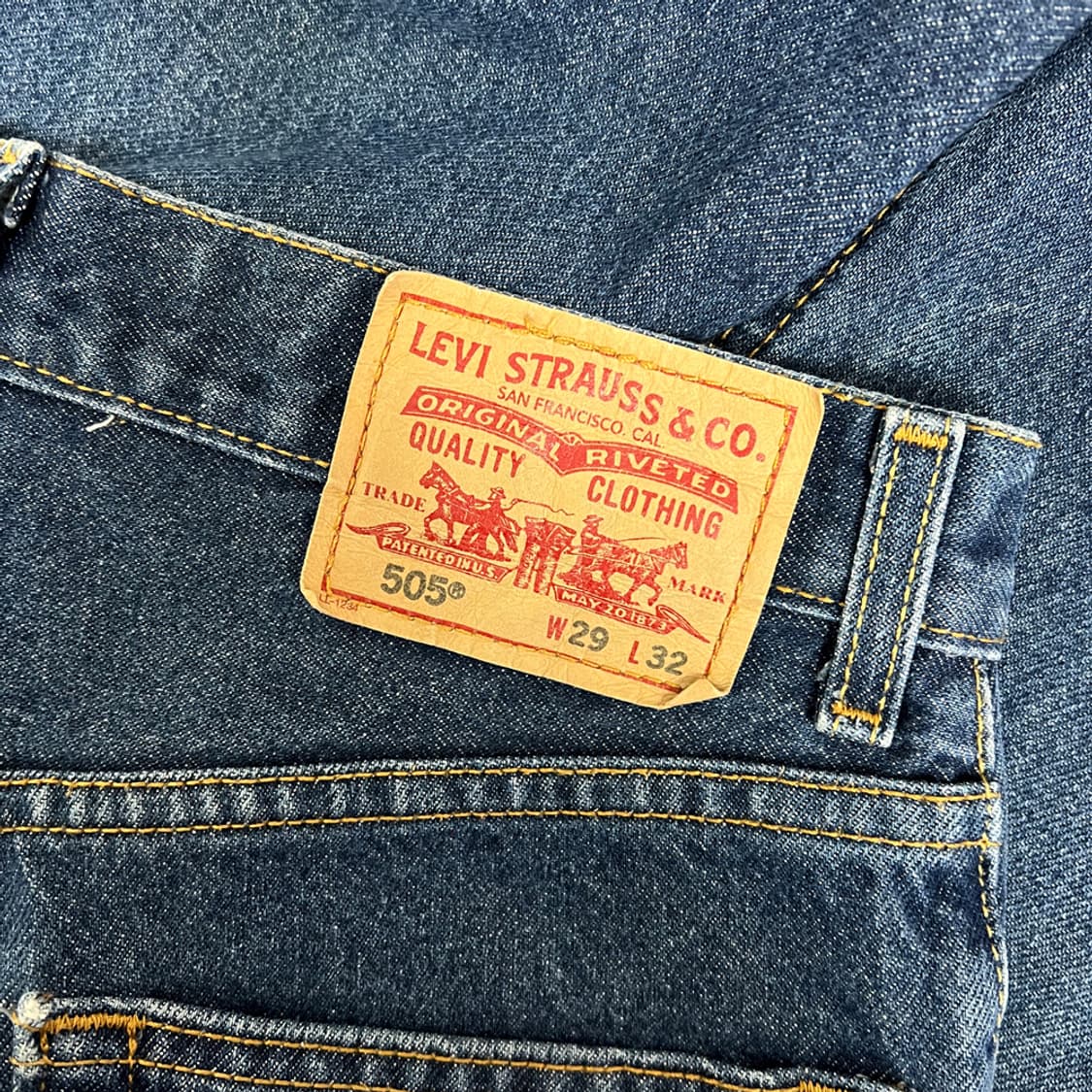00s 리바이스 505 레귤러핏 데님 팬츠 청바지 29 상품이미지4