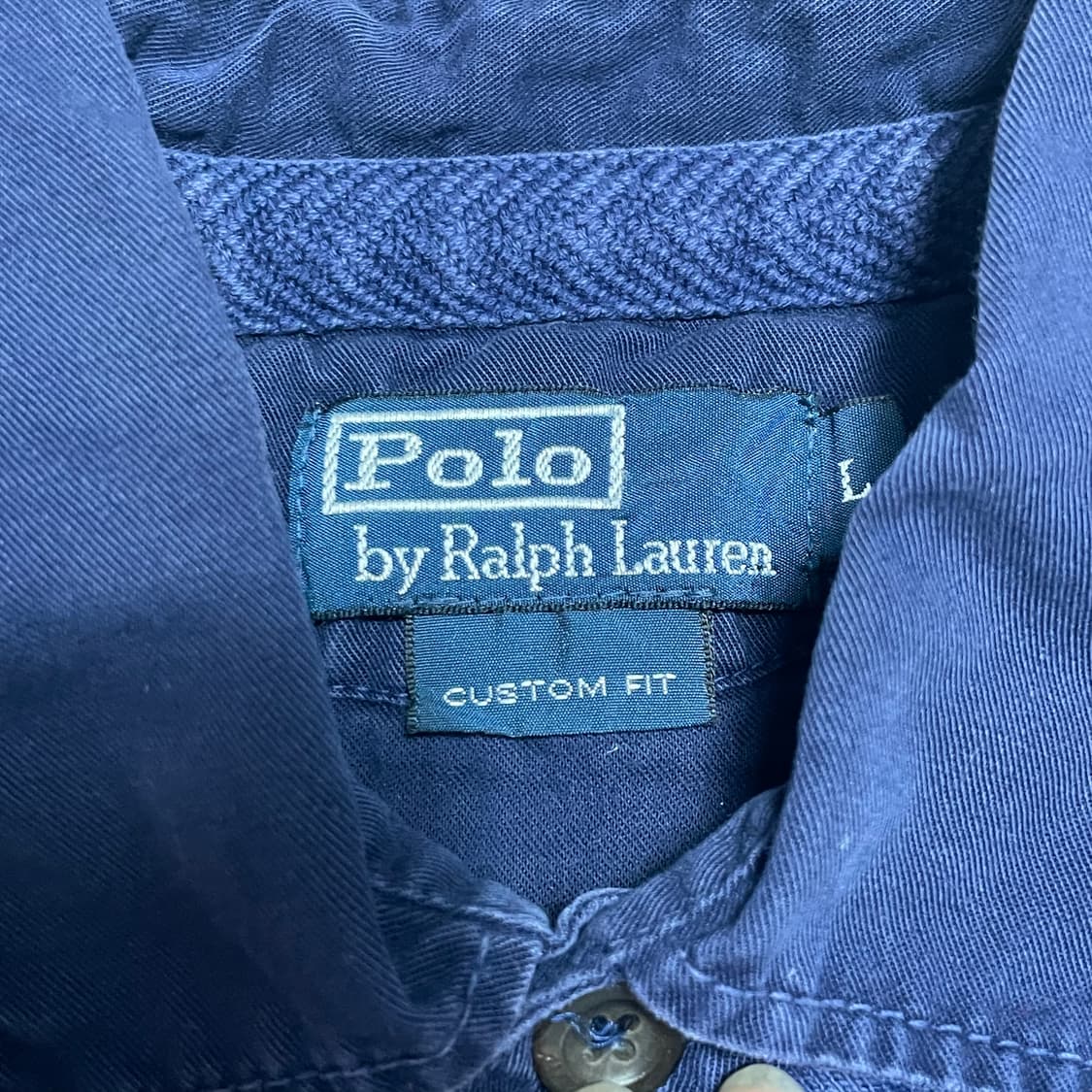 L 폴로랄프로렌 커스텀핏 카라 반팔티  상품이미지4