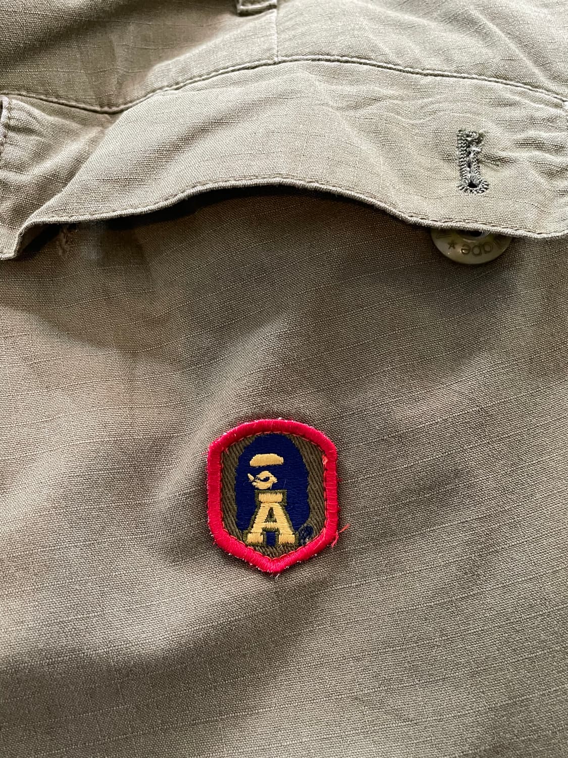 베이프 립스탑 카고 쇼츠 반바지 상품이미지6