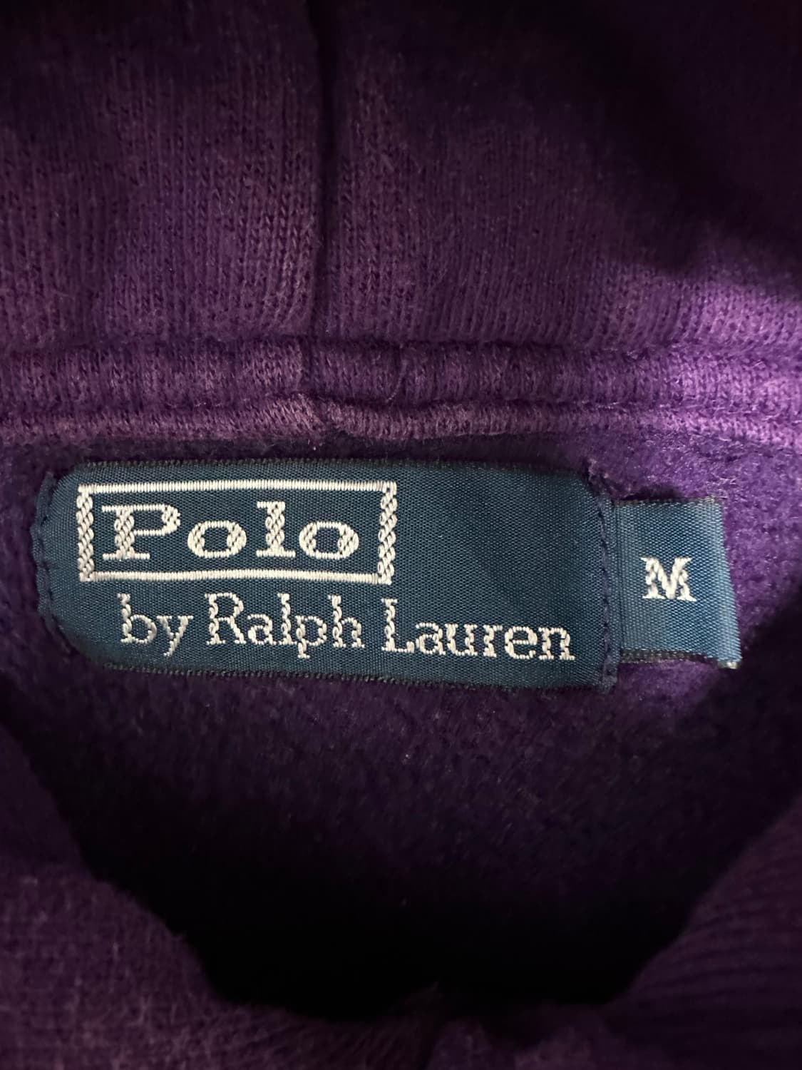 폴로 랄프로렌 빅포니 퍼플 후드티 상품이미지5