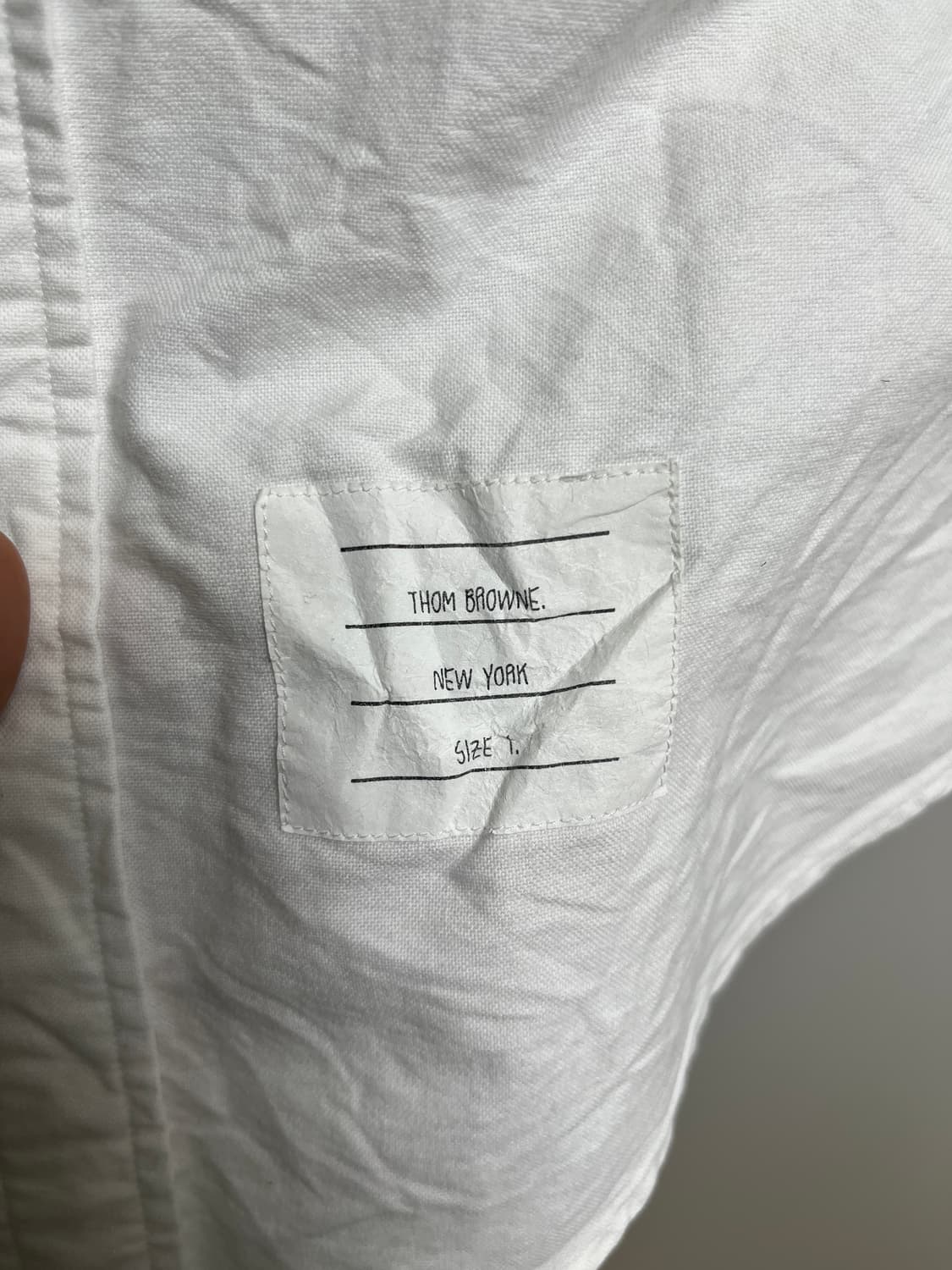 톰브라운 삼선 옥스포드 셔츠 1 상품이미지3