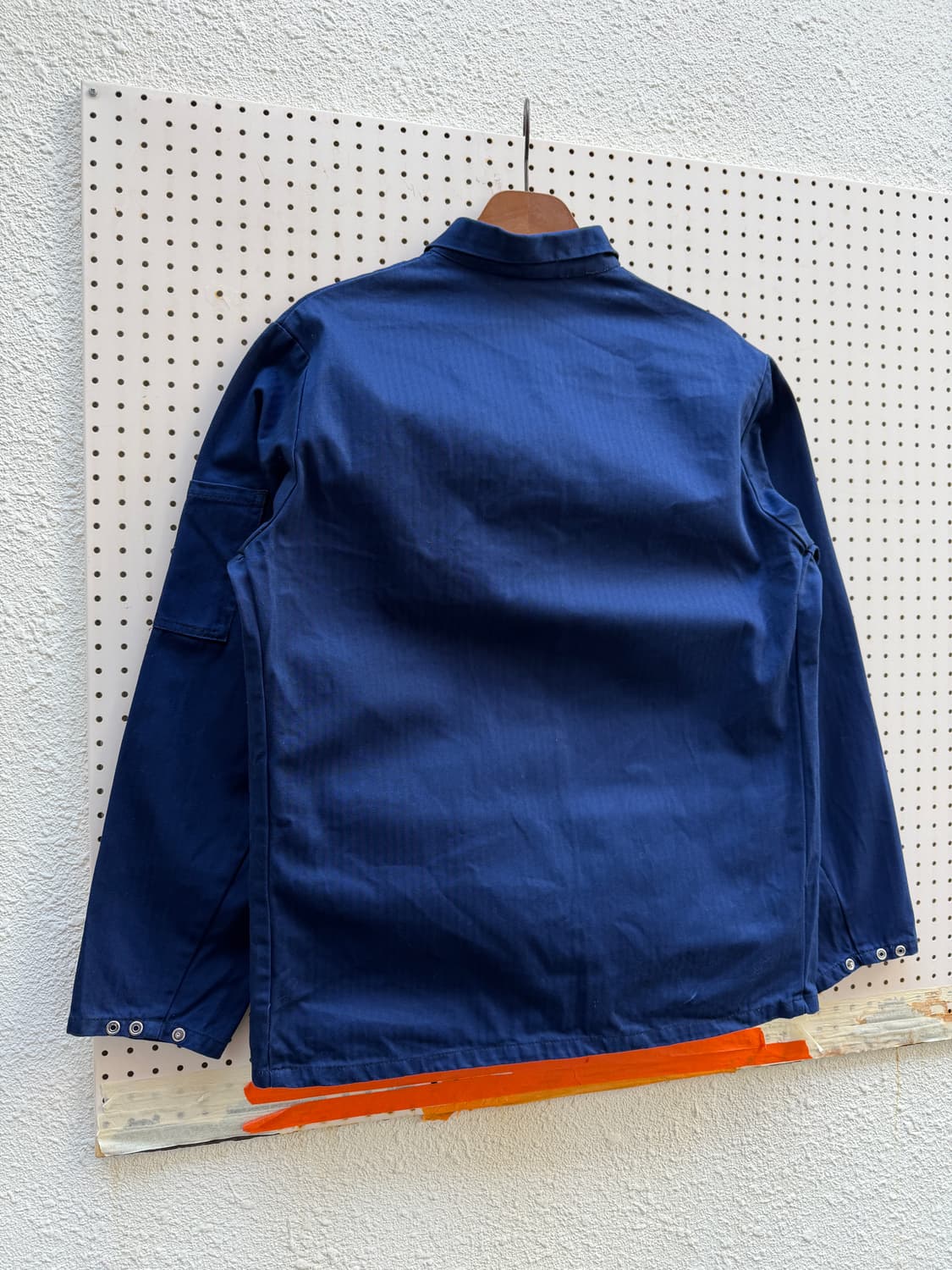 HBT NAVY PIONEER OLD EURO 헤링본트윌 프렌치워크자켓 상품이미지9