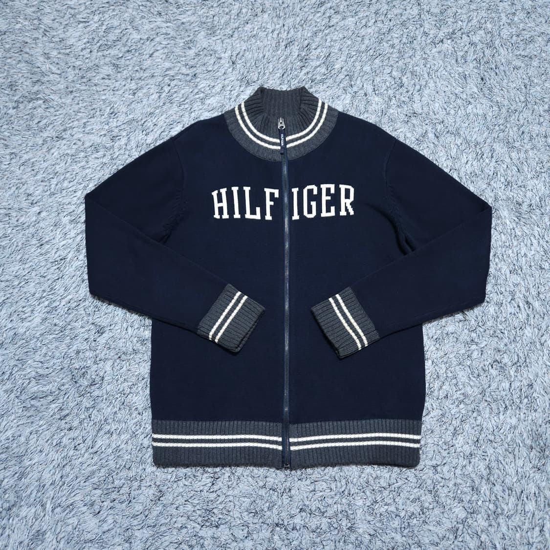 타미힐피거) M 남자 면니트집업 / 왕눈이샵 상품이미지1
