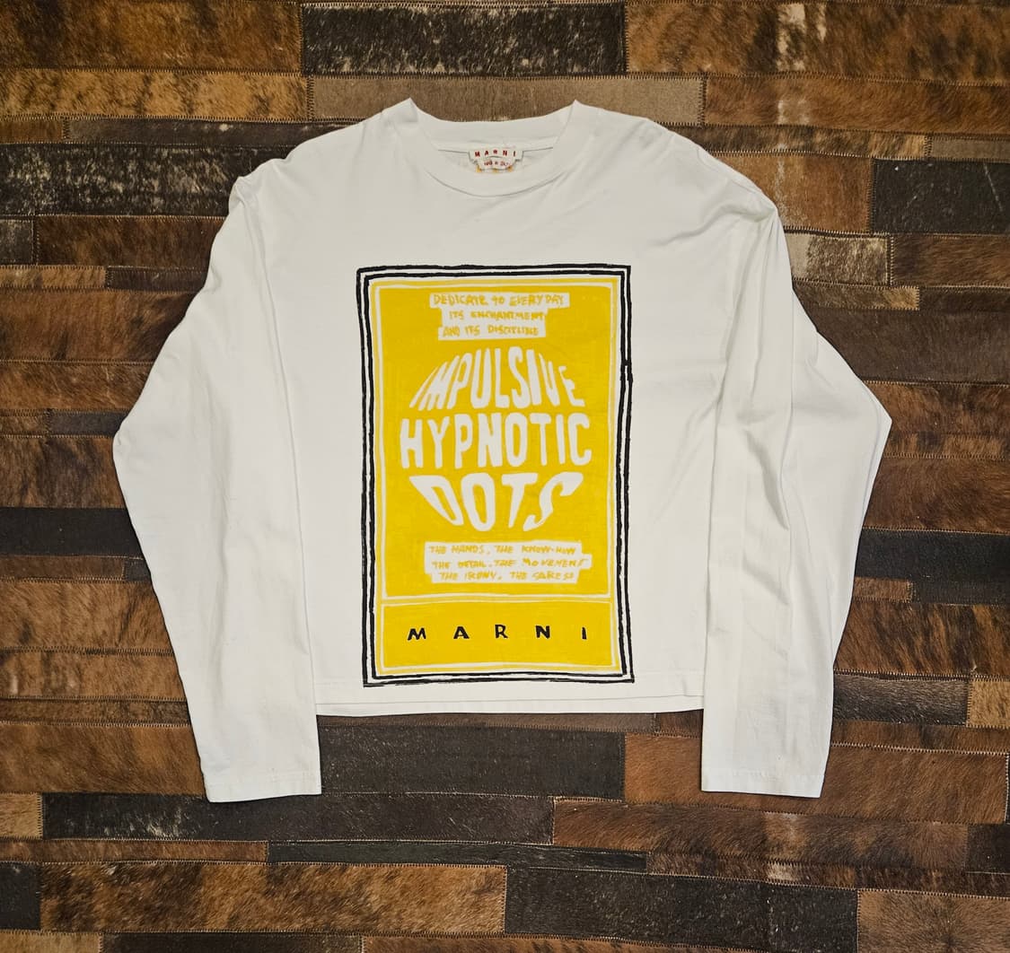 마르니 롱슬리브 크롭 티셔츠  상품이미지1