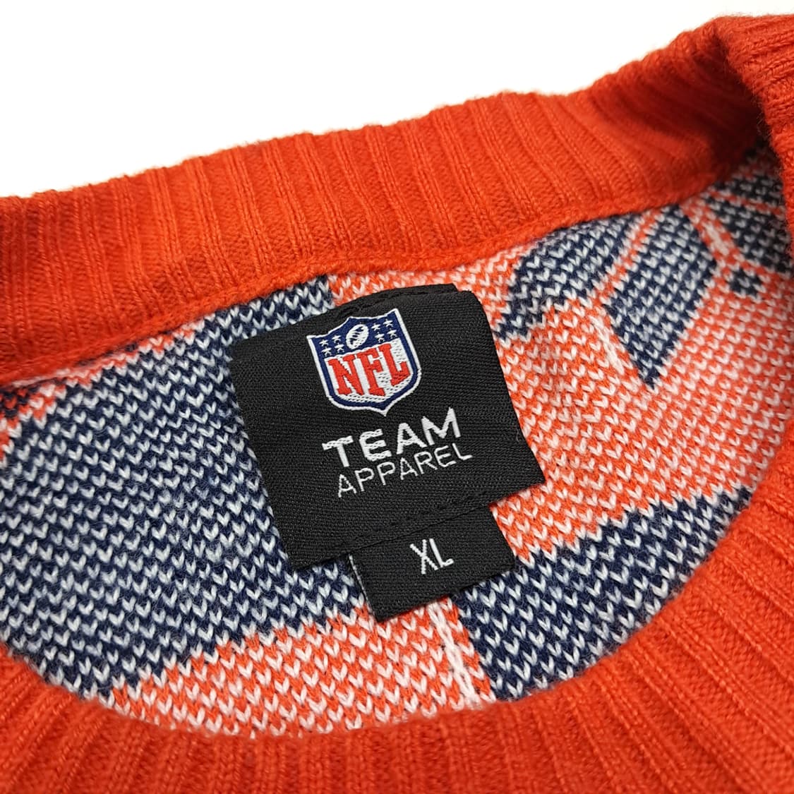 CL317 XL 엔에프엘 아크릴 덴버브롱코스 자카드 니트 상품이미지4