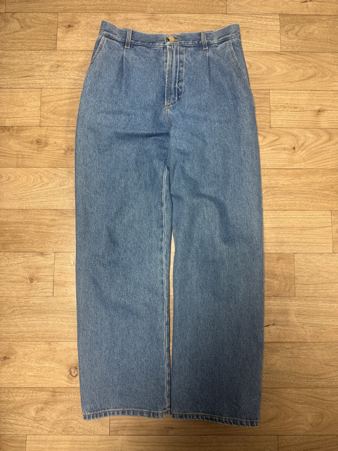 크리스타세야 플리츠 데님 s 상품이미지1