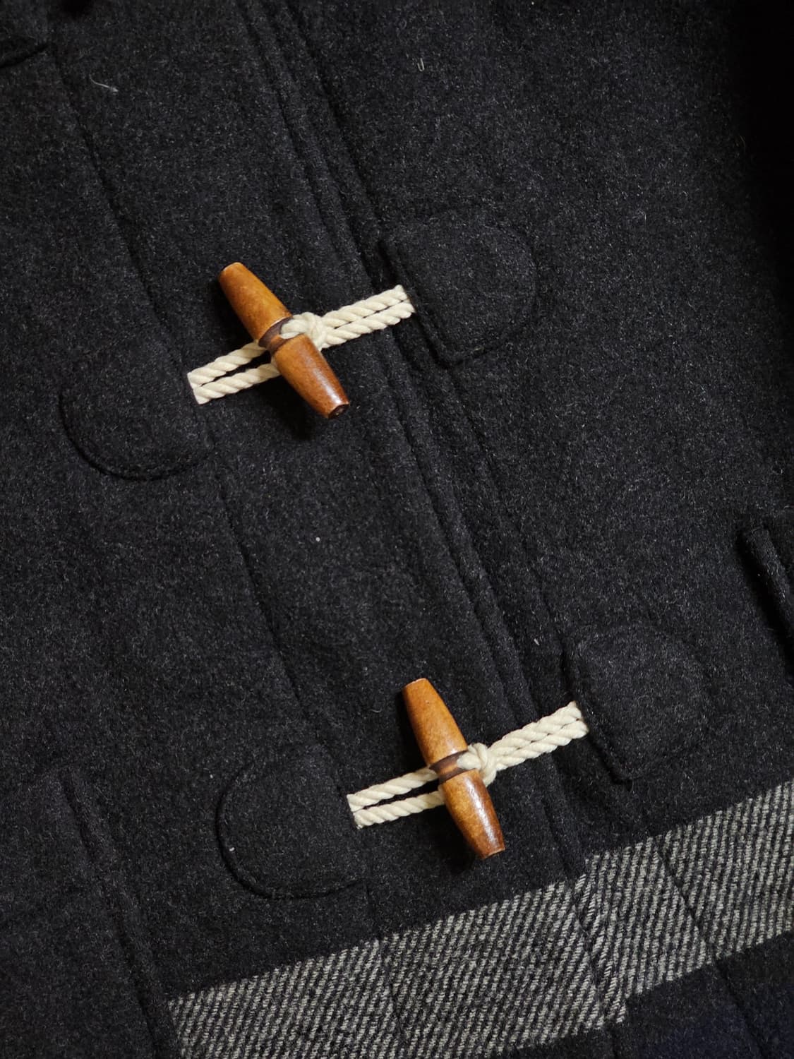 GAP 떡볶이 코트 L 다크 그레이 상품이미지3