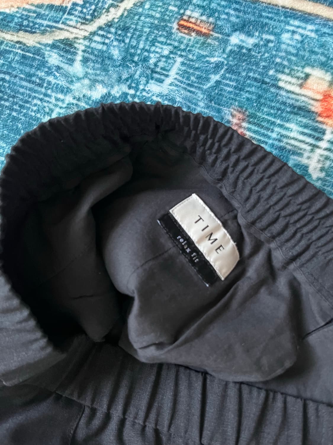 타임 옴므 슬렉스 뒷밴딩 챠콜 새상품급 상품이미지5