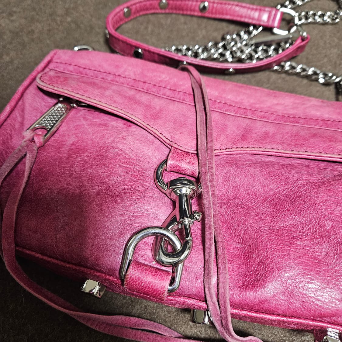 빈티지 레베카밍코프 핑크 숄더백 상품이미지1