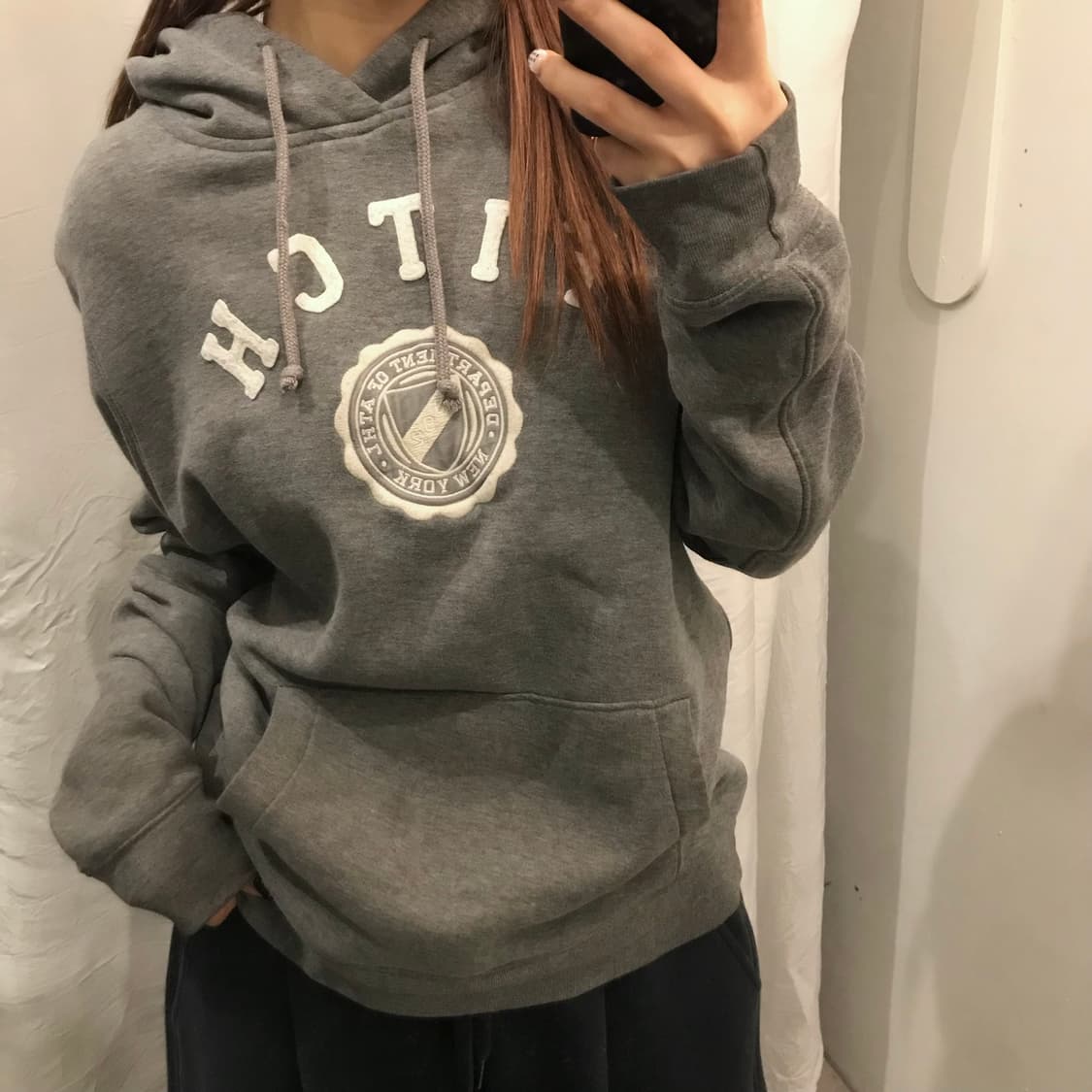 Abercrombie 아베크롬비 그레이 후드 상품이미지1