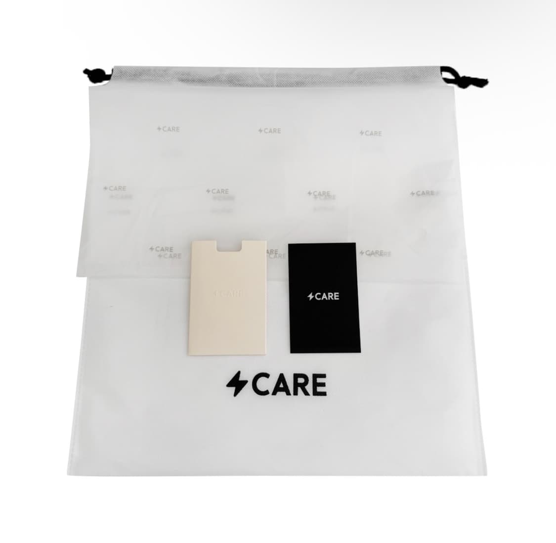 [M] 미우미우 여성 자수 로고 스트라이프 크롭 반팔 티셔츠 아이보리 상품이미지10