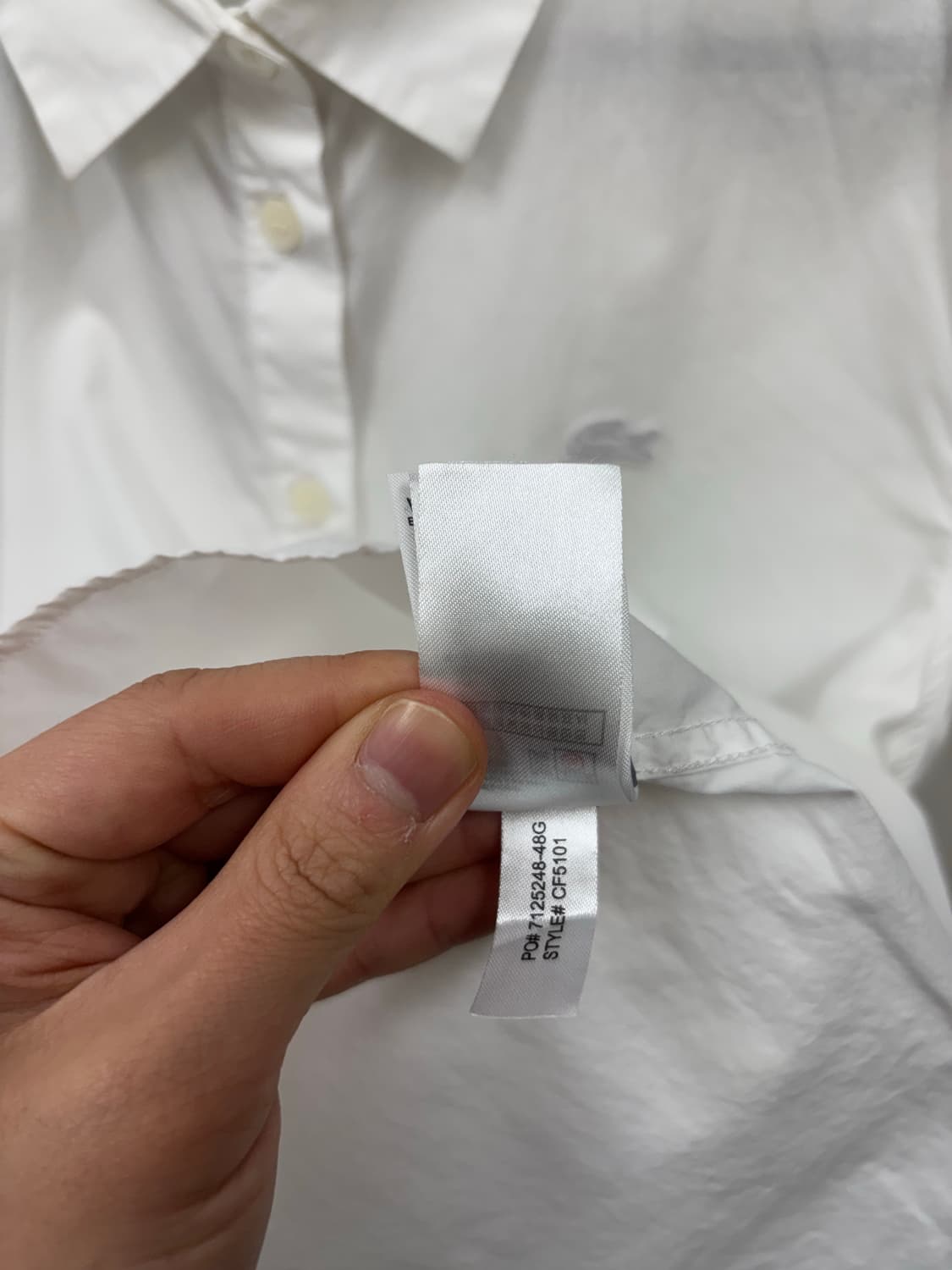 라코스테 브로드 긴팔셔츠 상품이미지7