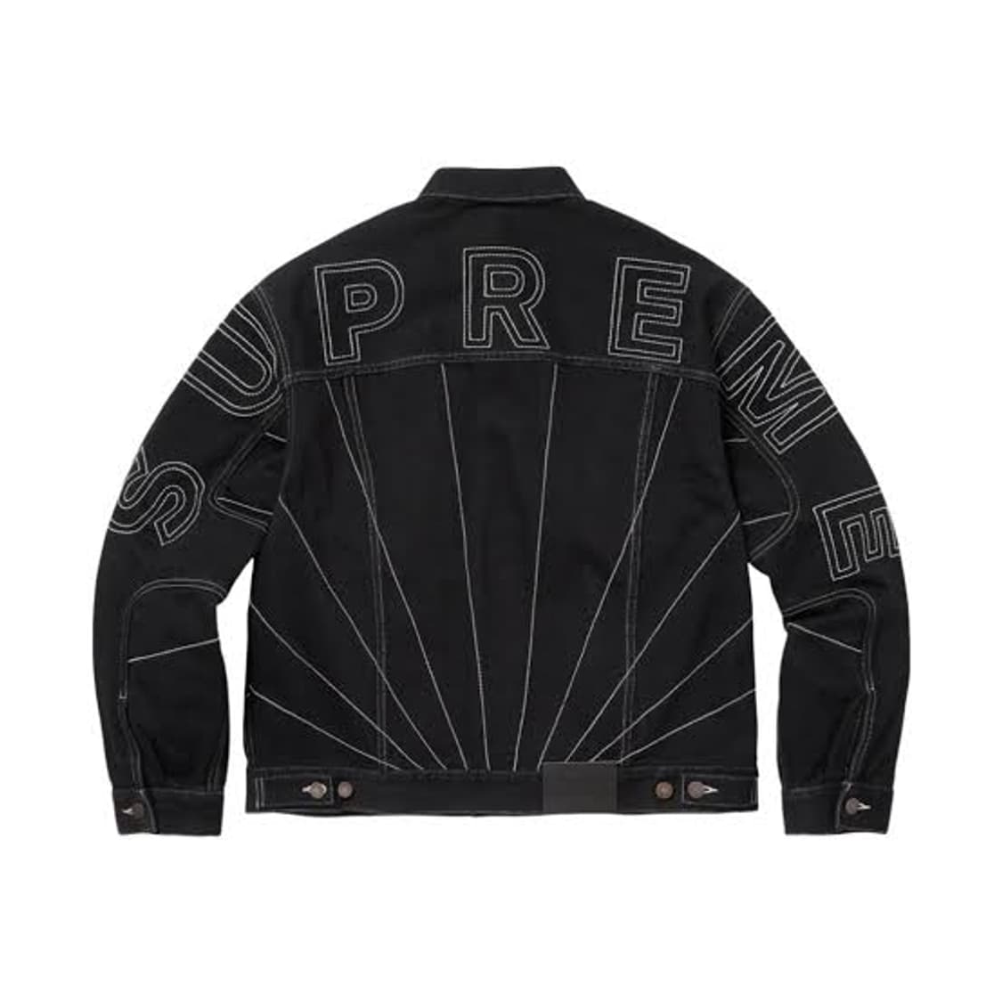 슈프림 레이디얼 자수 데님 트러커 자켓 FW23 상품이미지2