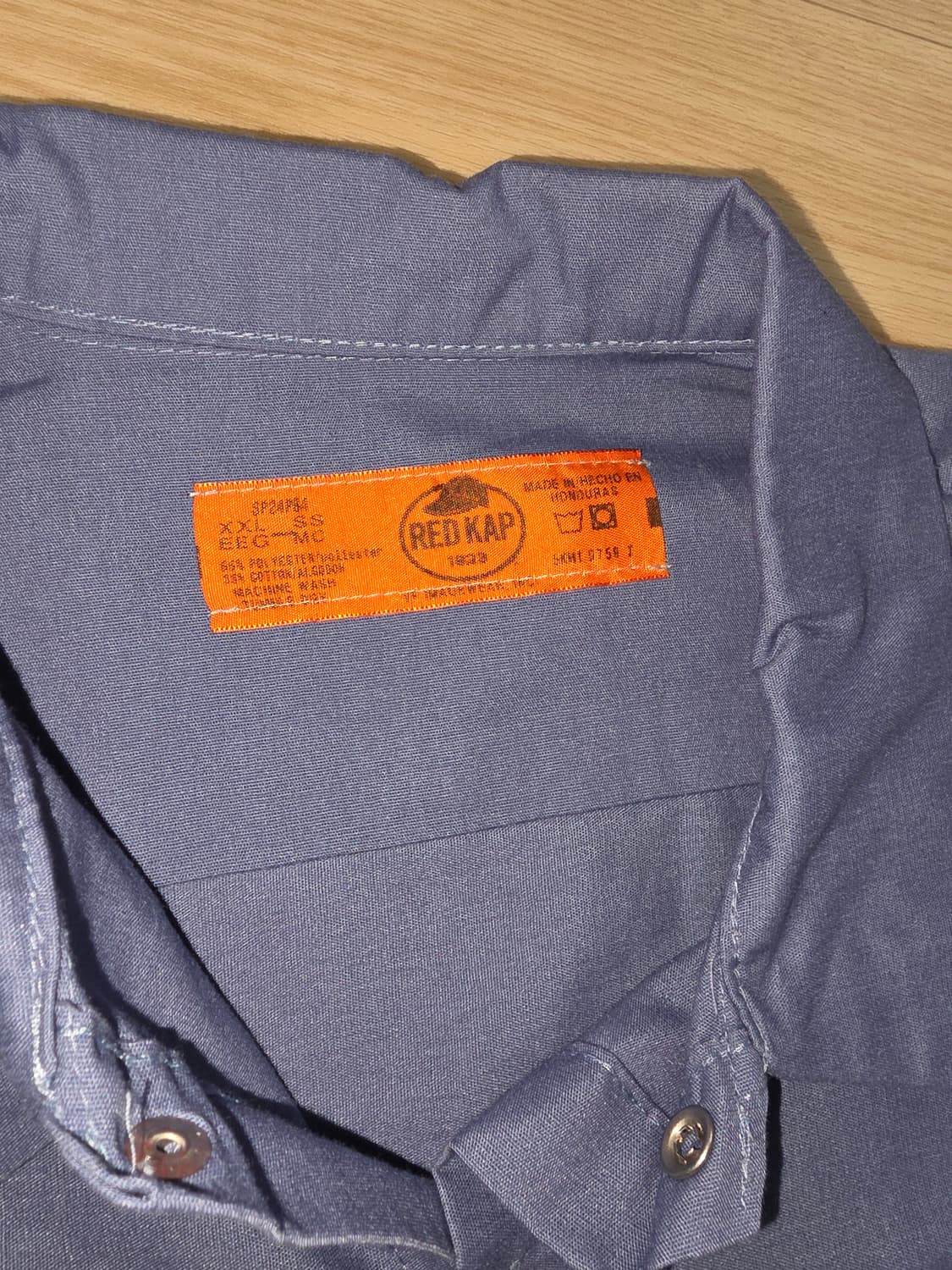 레드캡 USA 반팔 워크셔츠 오버핏 XXL 상품이미지5