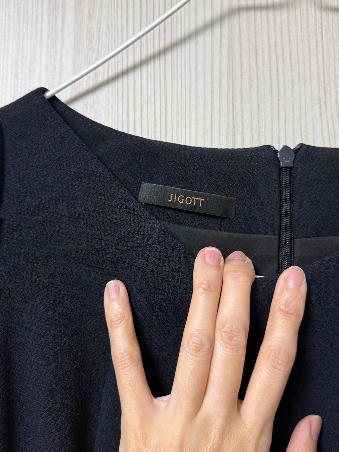 지고트 하객룩 7부소매원피스 55사이즈 상품이미지2