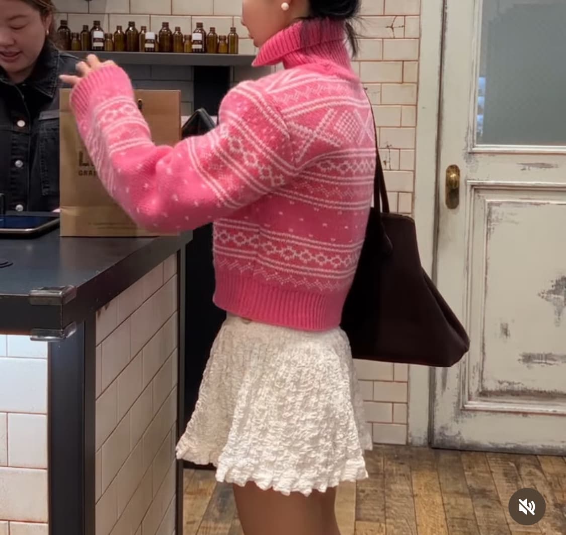 드노리타 노르딕 부티크 풀오버 핑크 상품이미지2