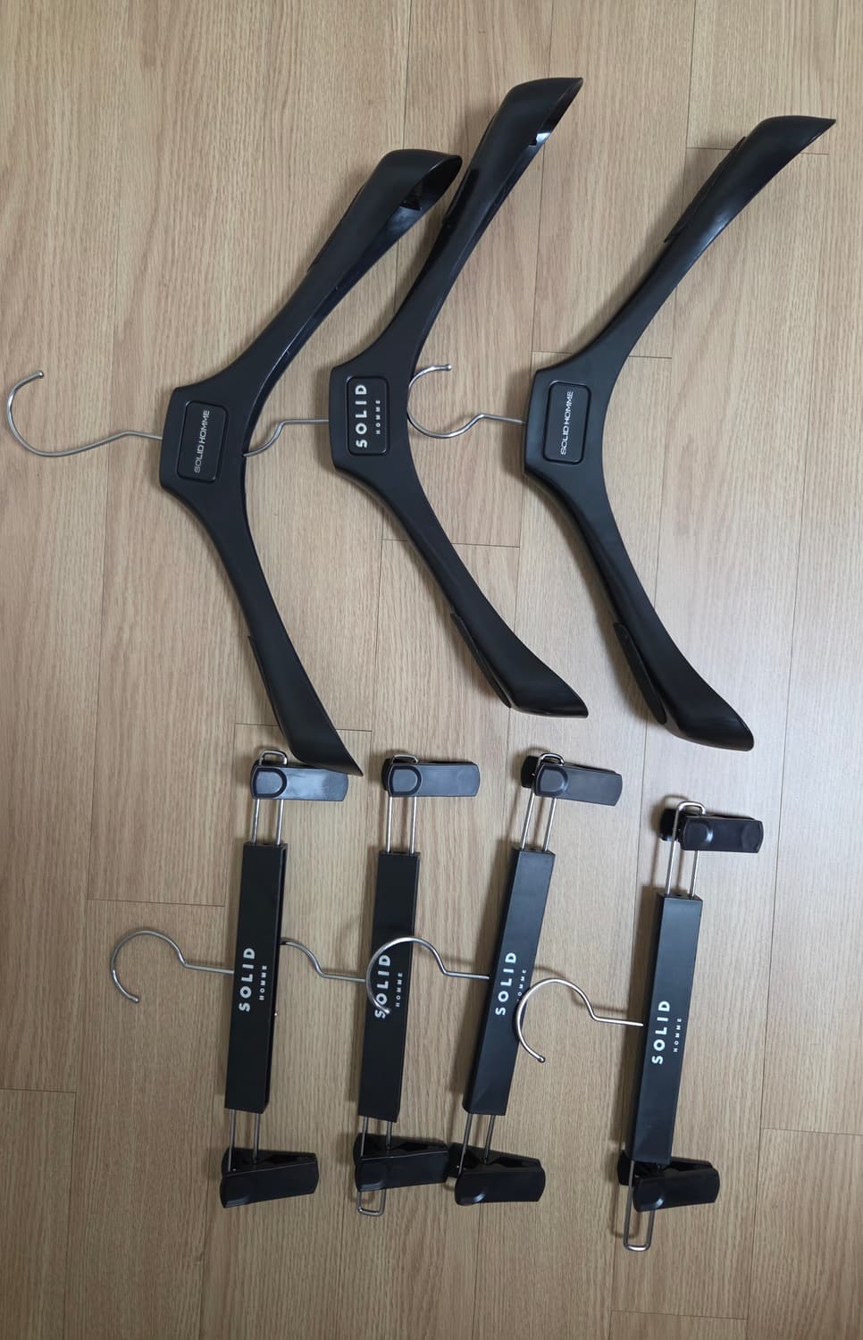 솔리드옴므 옷걸이 바지걸이 일괄판매 상품이미지1