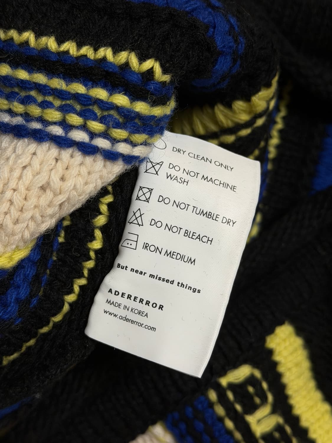 아더에러 frema knit A1 프레마 니트 상품이미지7