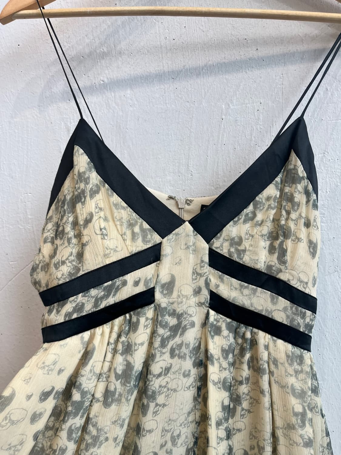 jasmine di milo 재스민 디 마일로 실크100% 스컬 원피스 상품이미지3