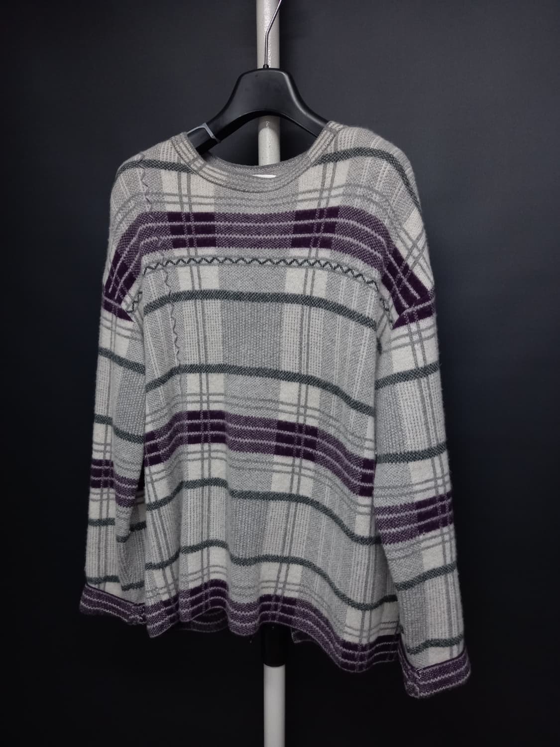 SJSJ 춘추동 알파카혼방 니트블라우스 F 44-77 상품이미지3