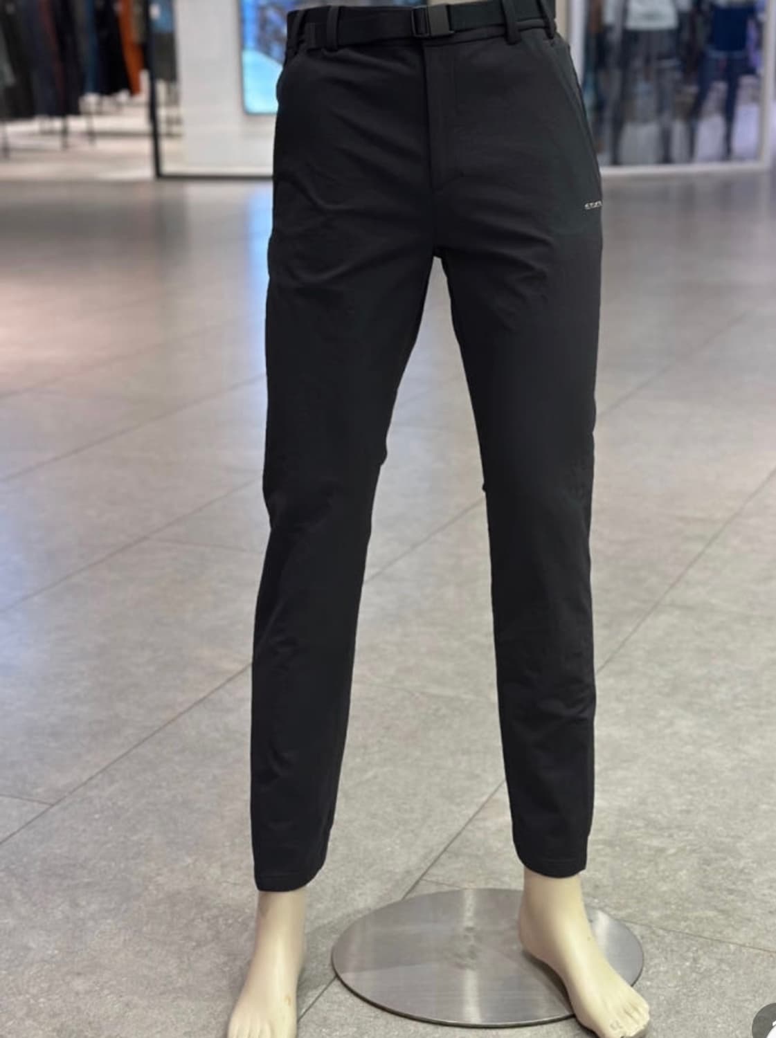 아이더 아웃심 브러쉬 팬츠 블랙 상품이미지1