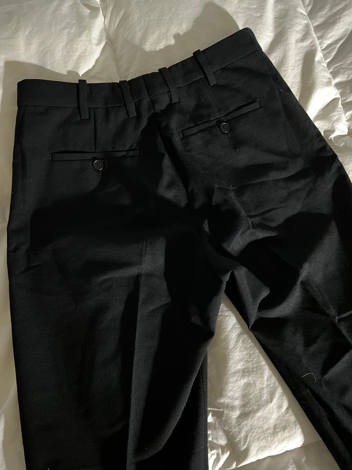 닐바렛 트라우저 블랙 사이즈46 상품이미지5