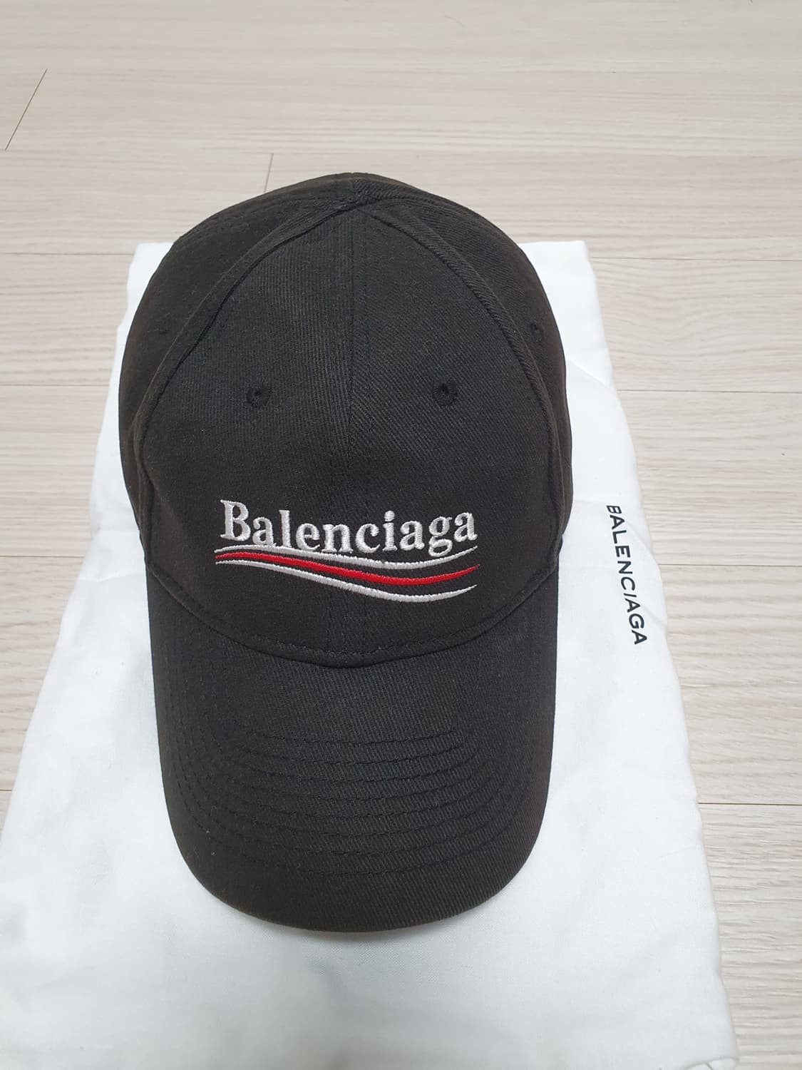 발렌시아가 웨이브로고 볼캡 상품이미지6