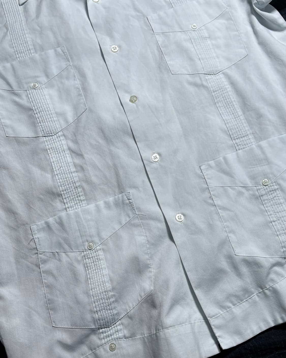 70-80's Guayabera 구아야베라 셔츠 M 상품이미지3