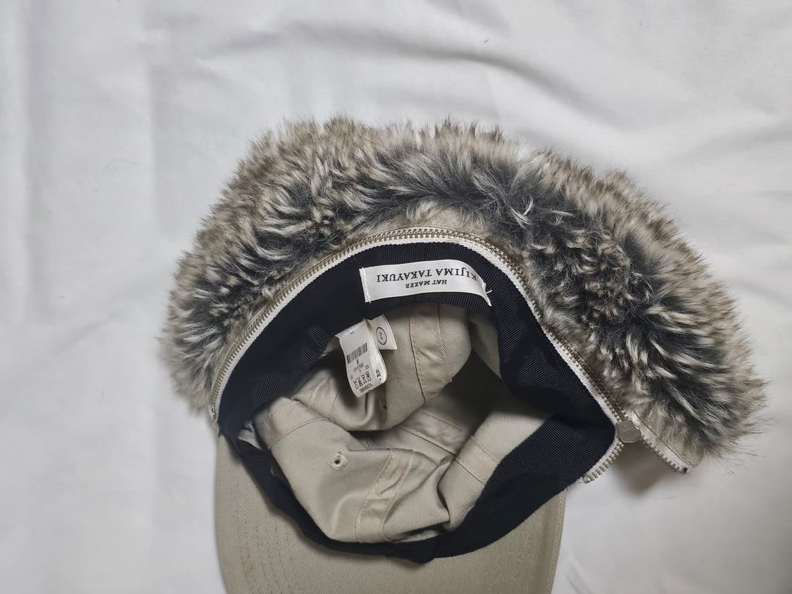 키지마타카유키 퍼 캡 상품이미지1