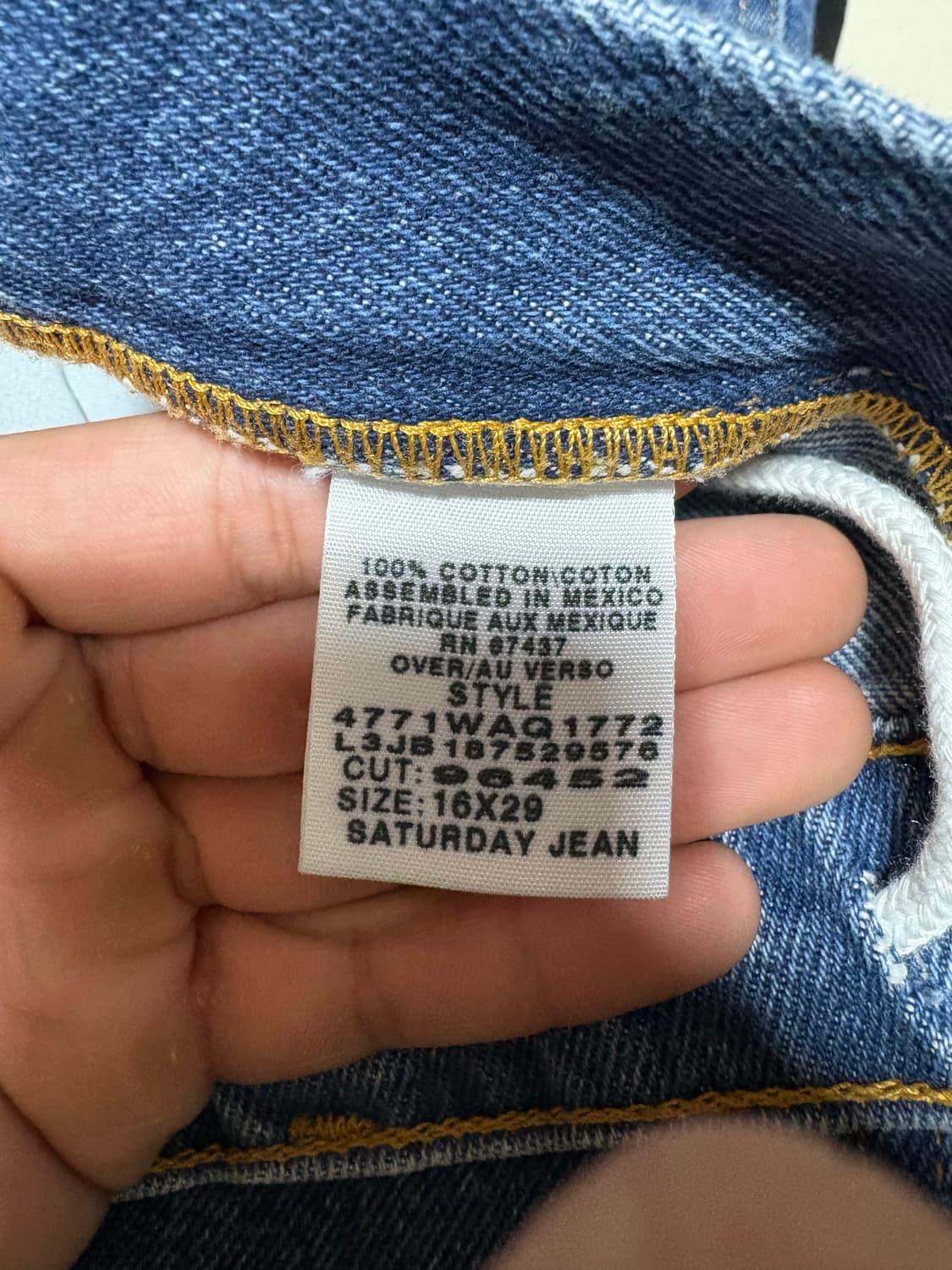 폴로 랄프로렌 청바지 상품이미지5