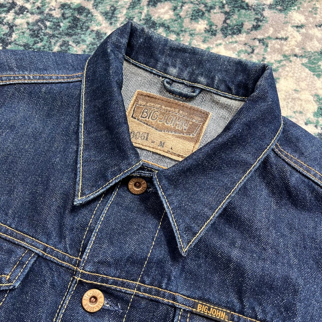 Big Jhon 3rd 빅존 3세대 셀비지 데님 트러커 자켓(M) 상품이미지3
