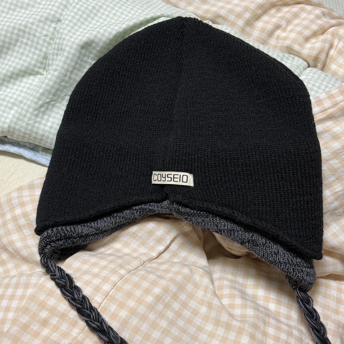 코이세이오 비니 더블트루퍼비니 블랙 스마트어반유즈풀 상품이미지5