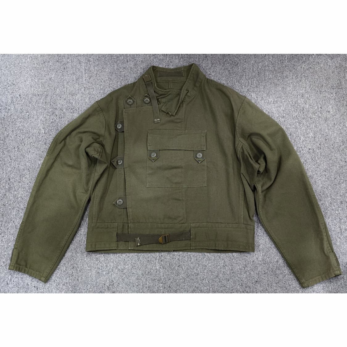 스웨덴군 모터사이클 복각 빈티지 밀리터리 자켓 M 상품이미지1