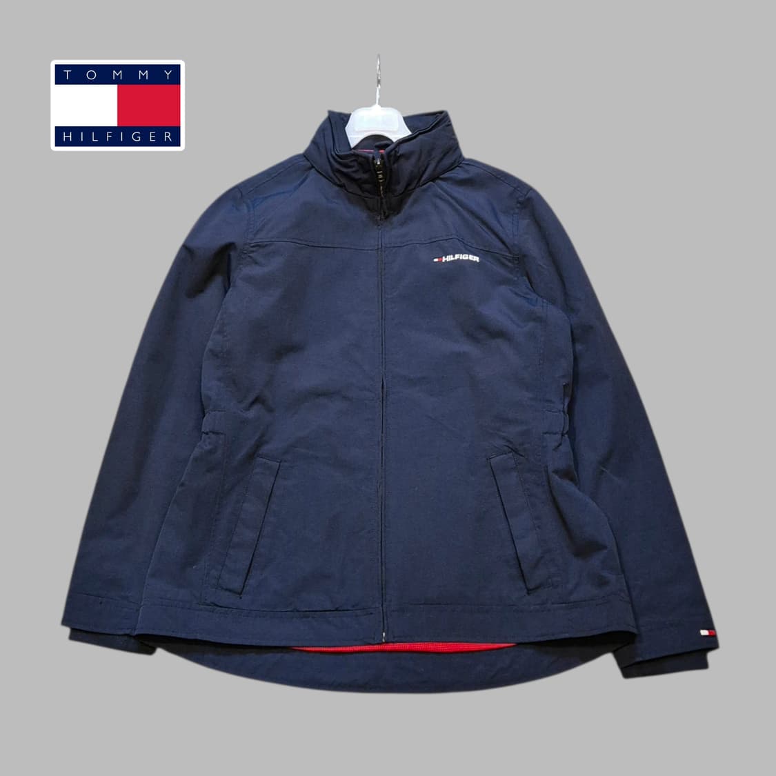 여성-M 타미힐피거 네이비 봄자켓 상품이미지1