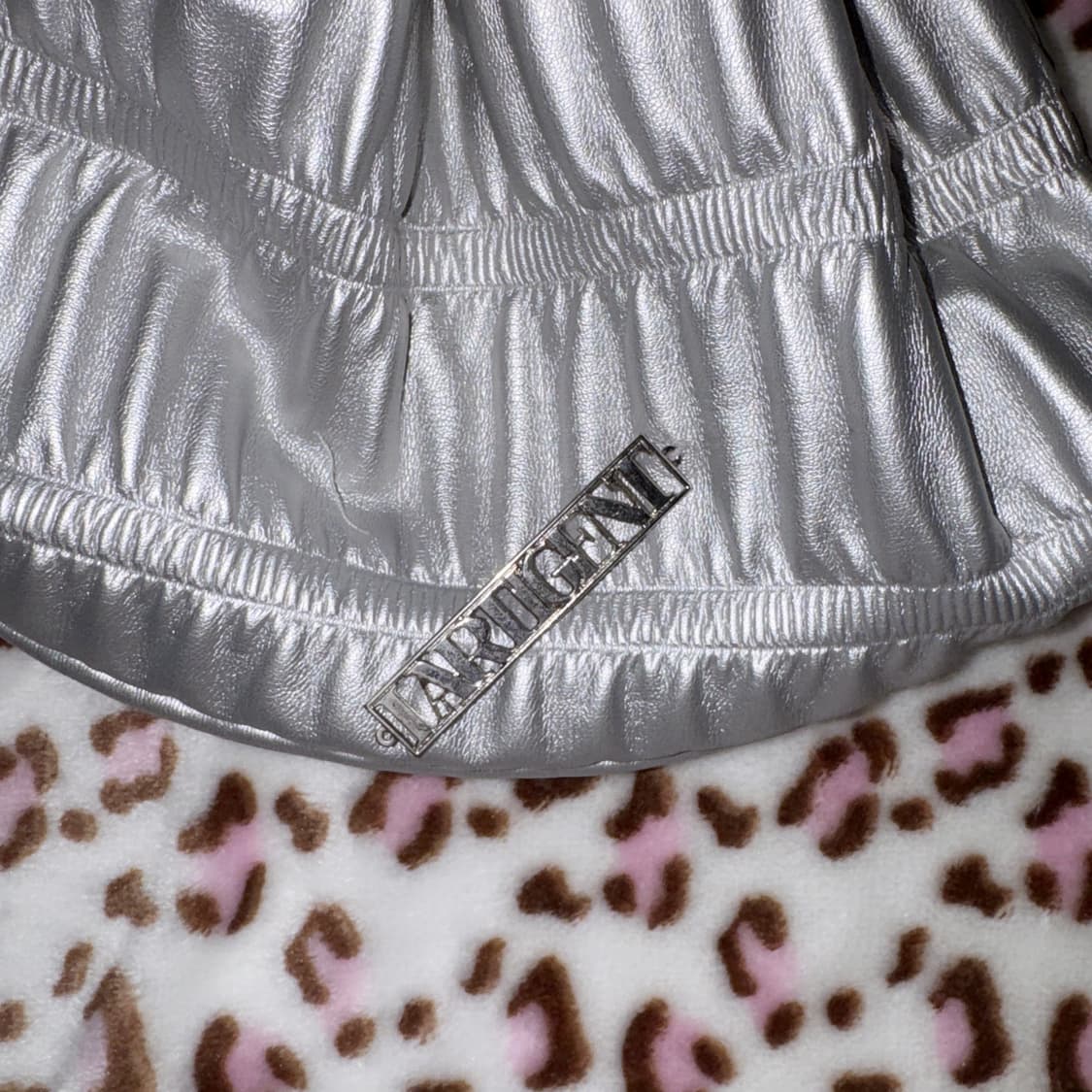 라티젠 L11 WRINKLE CHAIN BAG silver  상품이미지3