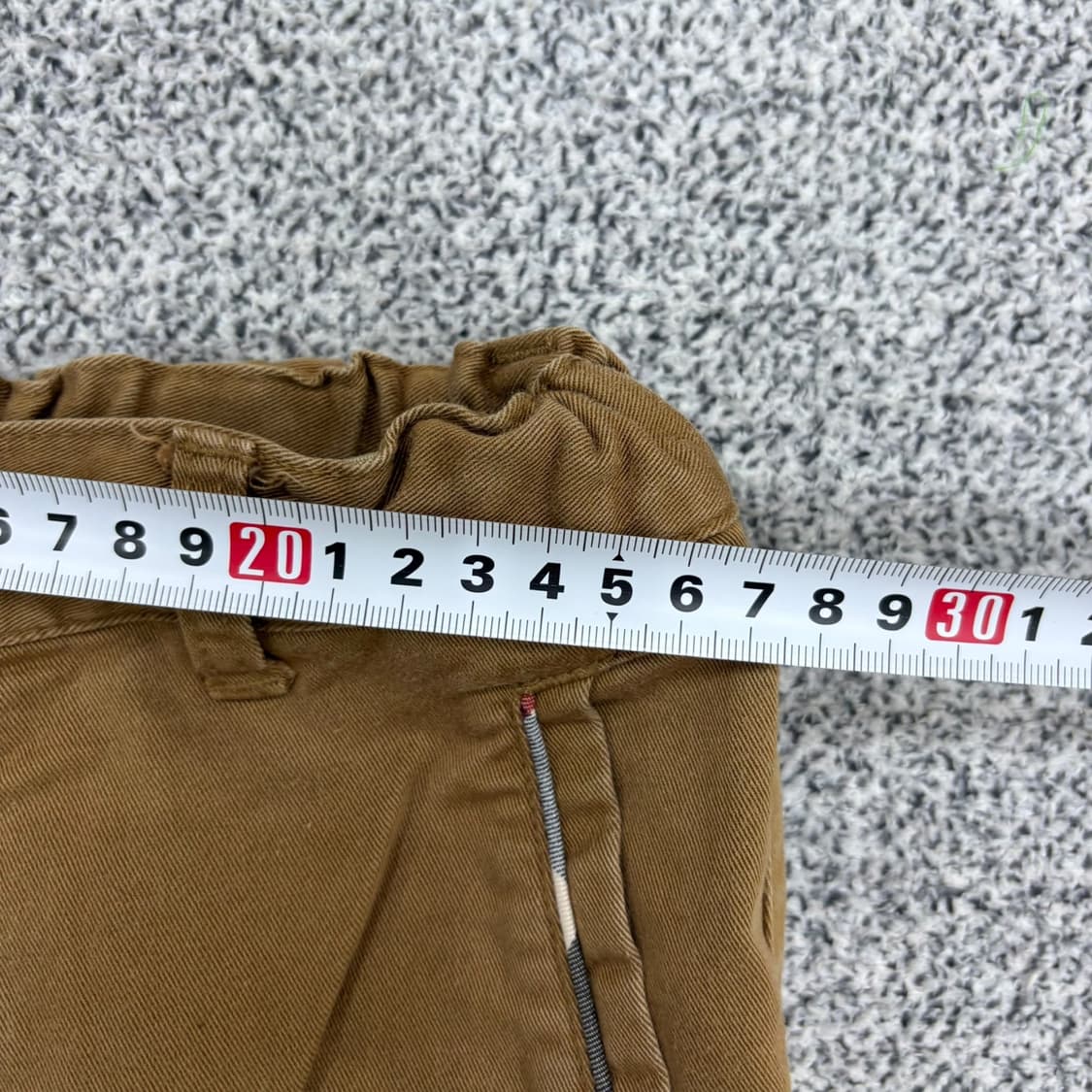 130(9Y) 닥스 키즈 브라운 면바지 0519J 상품이미지5