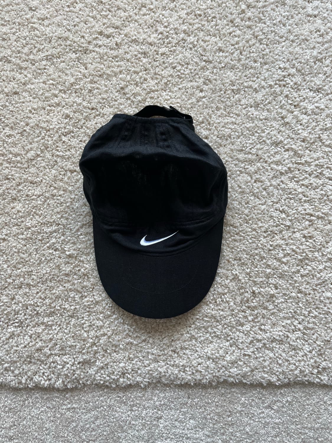 나이키 x 스투시 린넨 러닝 캡 블랙 상품이미지2