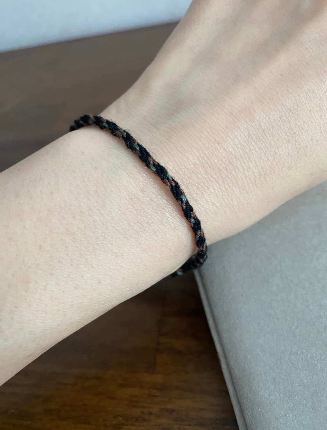 마크라메 유기농코튼 실팔찌 세트(L) 상품이미지4