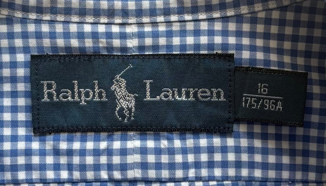 Polo 폴로랄프로렌 반팔 체크 셔츠 상품이미지4