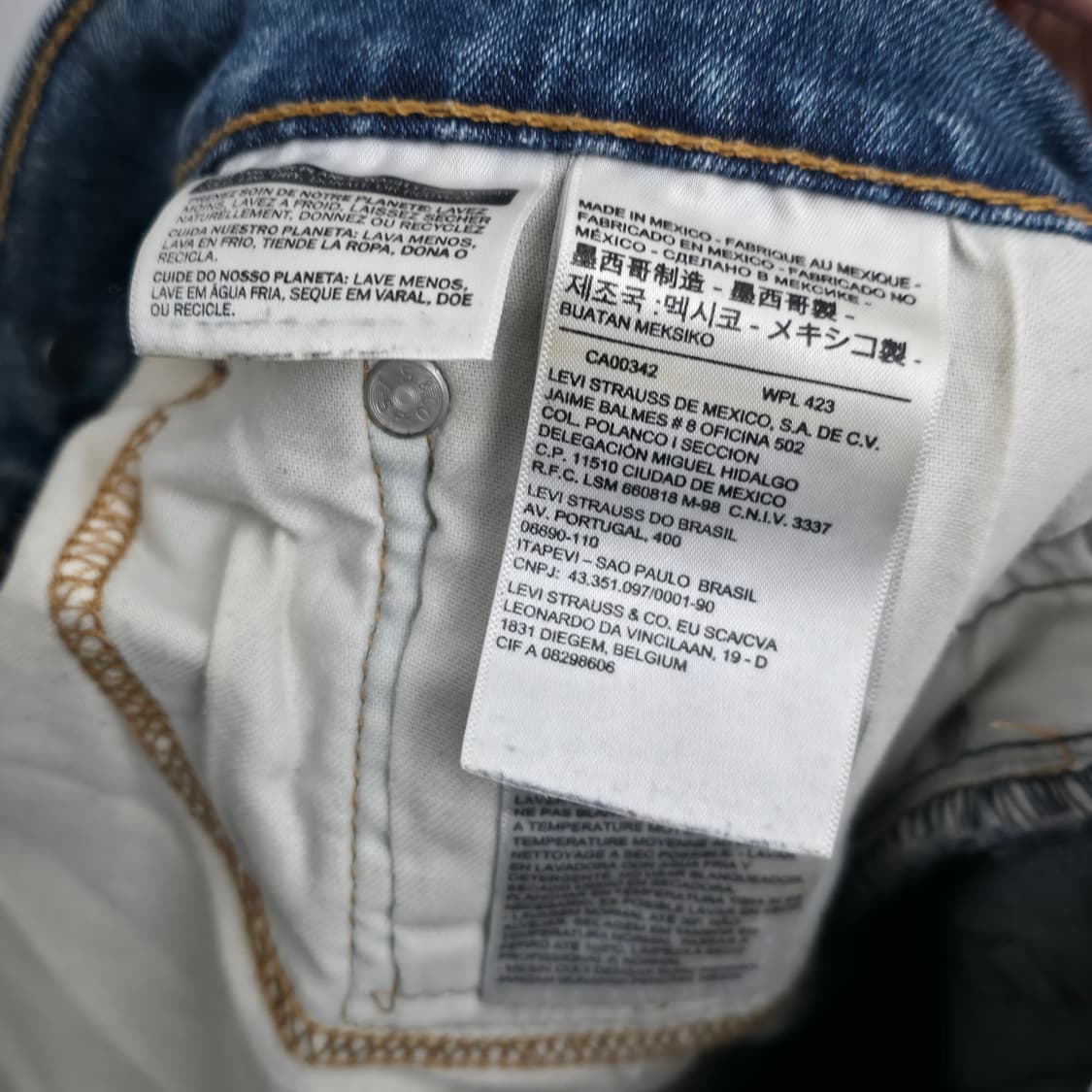 [36/32] 리바이스 505 데님 팬츠 상품이미지7